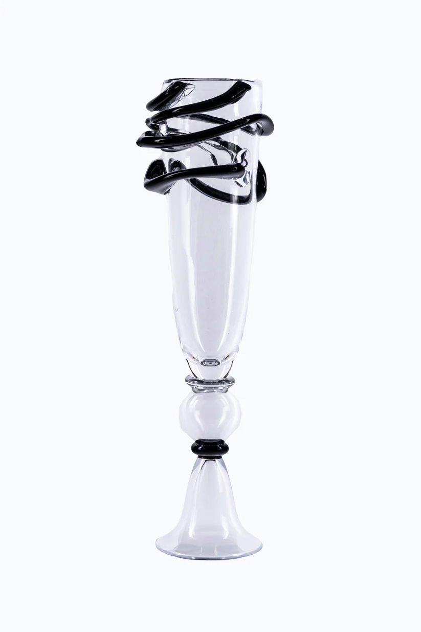 JIRI PACINEK- Slithering Raven Viper – A Stylized Showpiece Ideal for Home, Office & Gifting Purpose