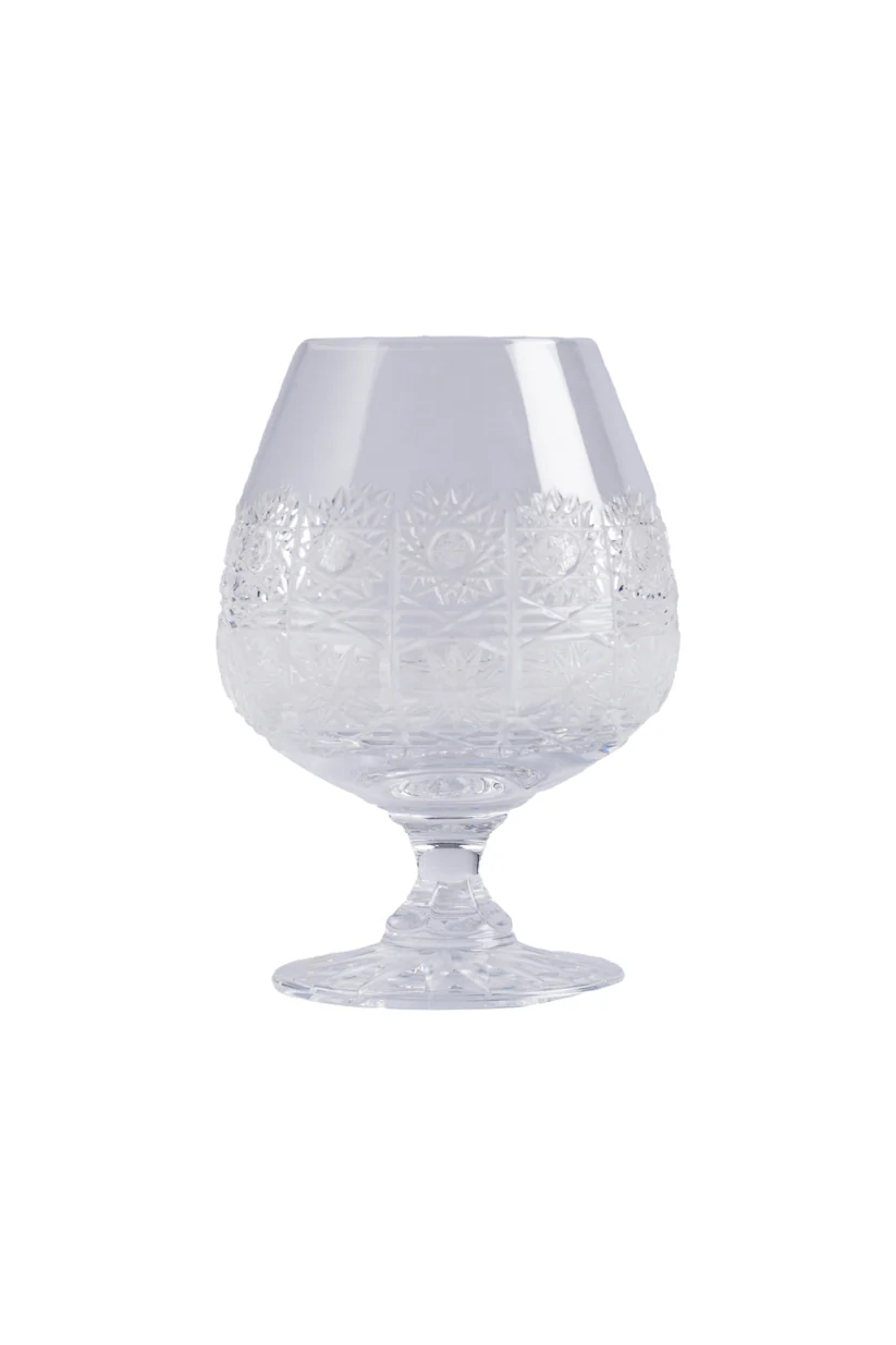 CAESAR CRYSTAL BOHEMIAE- Laura Stout Crystal Cut Glass - Handcrafted crystal glass with intricate patterns and cuttings