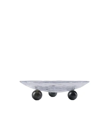 JIRI PACINEK - Nyx Marble Tray – Gift Décor Plate Ideal for Fruits or Standalone Accent.