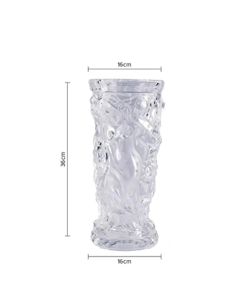Halama Cleopatra's Crystal Collectable - Handcrafted Artistically Designed Flower Vase