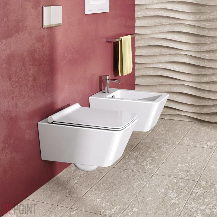 CATALANO _ 1VSPN00 - Proiezioni 56 Wall Hung WC with Soft Close Seat Cover and Fixing Kit